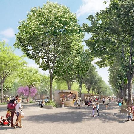 Quartier De Verdure "Cours Julien La Plaine "Chambre Privee Dans Appartement マルセイユ エクステリア 写真