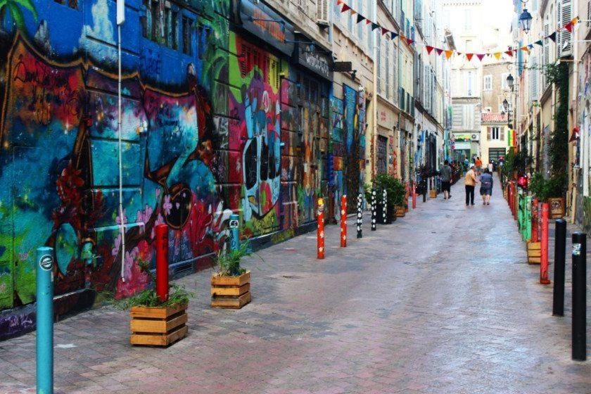 Quartier De Verdure "Cours Julien La Plaine "Chambre Privee Dans Appartement マルセイユ エクステリア 写真