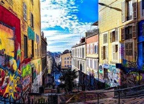 Quartier De Verdure "Cours Julien La Plaine "Chambre Privee Dans Appartement マルセイユ エクステリア 写真